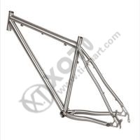 The customized titanium bicycle frame project started